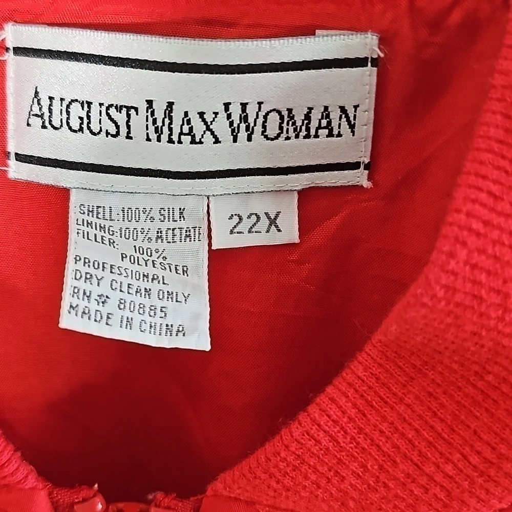 VINTAGE August Max Woman Jacket. - Picture 3 of 4